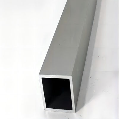 High Hardness 6082 Aluminum Pipe 2mm Rectangular Tube Seamless Extruded Profile