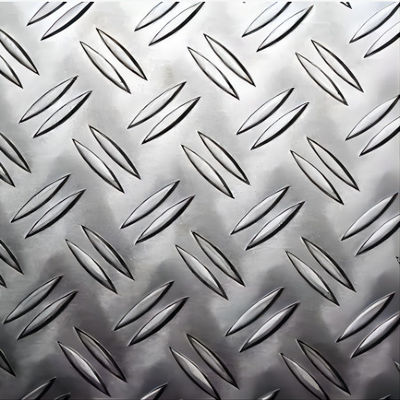 2.5mm To 30mm Aluminum Checkered Plate Sheets Widely Use