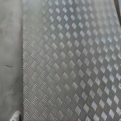 2.5mm To 30mm Aluminum Checkered Plate Sheets Widely Use